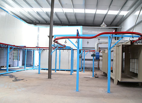 Unleash Productivity with Powder Spray Paint Line